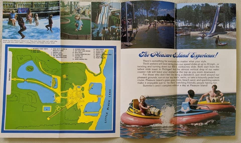 Pleasure Island Water Park - Flyer From Cat Markgraf Chabot (newer photo)